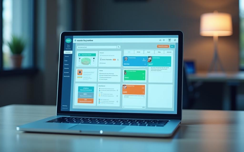 Overview of the Aussie Playtime B2B Platform interface on a tablet.